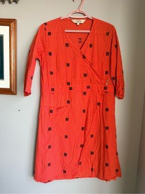 Women’s Red cotton Dress